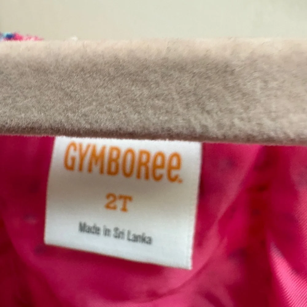 Gymboree 2T Girls Pink Floral Tank Top Fancy Dress